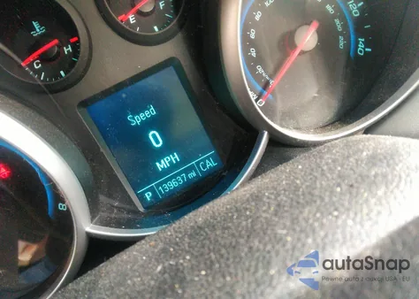 2012 Chevrolet Cruze 1Lt z USA, uszkodzony, nr VIN 1G1PF5SC9C7220694